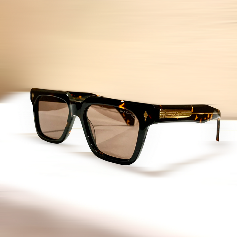 Jack Russell Morris Shiny Tortoise Brown Polarized